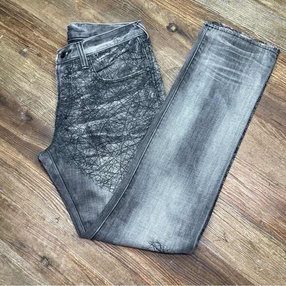 PRPS " Demon" Slim Fit Straight Gray Jeans Size 34 - Picture 11 of 11